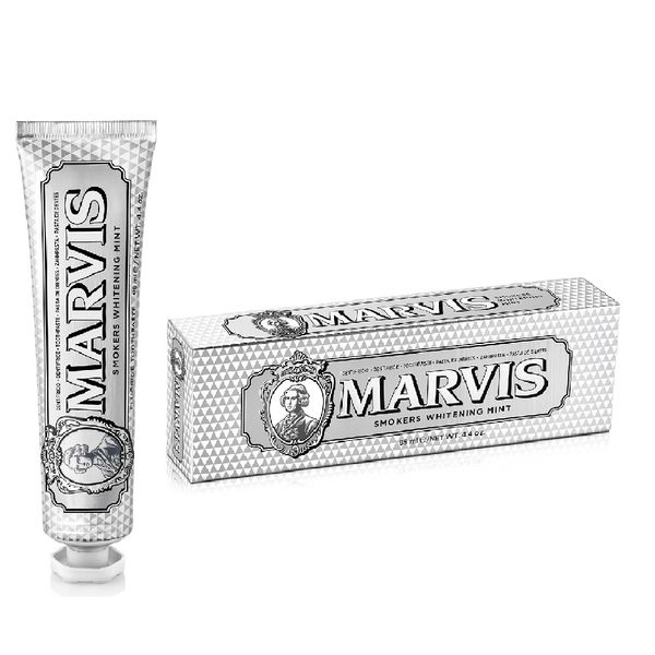 Зубна паста відбілююча мʼята для курців Marvis SMOKERS WHITENING MINT 0190 фото