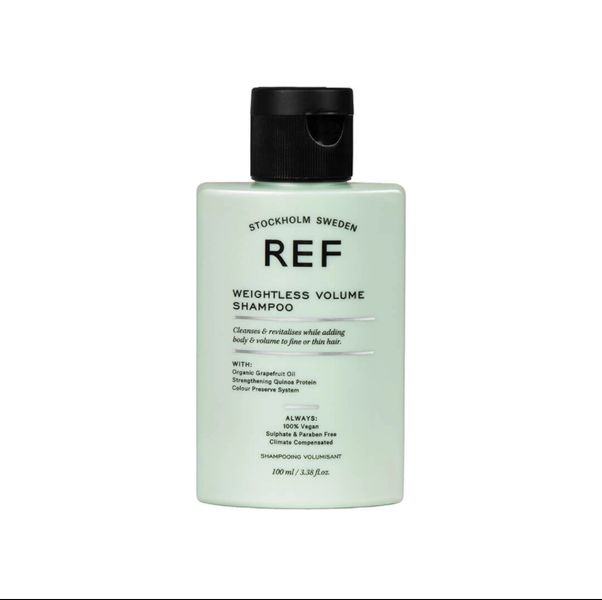 Шампунь для обʼєму волосся REF Weightless Volume Shampoo 100ml 0203 фото