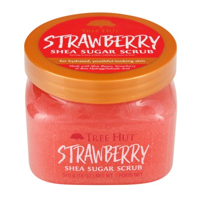 Цукровий скраб для тіла Tree Hut Strawberry Sugar Scrub 510g 0296 фото