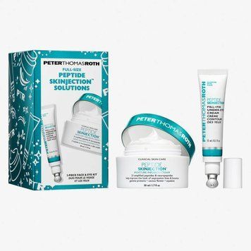 Набір для інтенсивного зволоження та боротьби зі зморшками PETER THOMAS ROTH FULL-SIZE PEPTIDE SKINJECTION&trade; 2-PIECE KIT FACE & EYE KIT 0343 фото