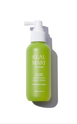 Енергетичний спрей для шкіри голови з розмарином Rated Green REAL MARY COLD BREWED ROSEMARY ENERGIZING SCALP SPRAY 0175 фото