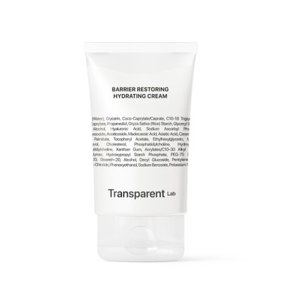 Ультразволожуючий відновлюючий крем для обличчя Transparent Lab Barrier restoring hydrating cream 0088 фото