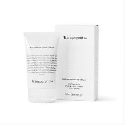 Освітлюючий крем-гель для обличчя з ніацинамідом Transparent Lab NIACINAMIDE GLOW CREAM  0089 фото